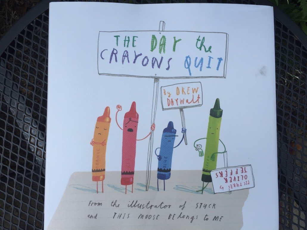 The Day the Crayons Quit by Drew Daywalt Children's Book Summer