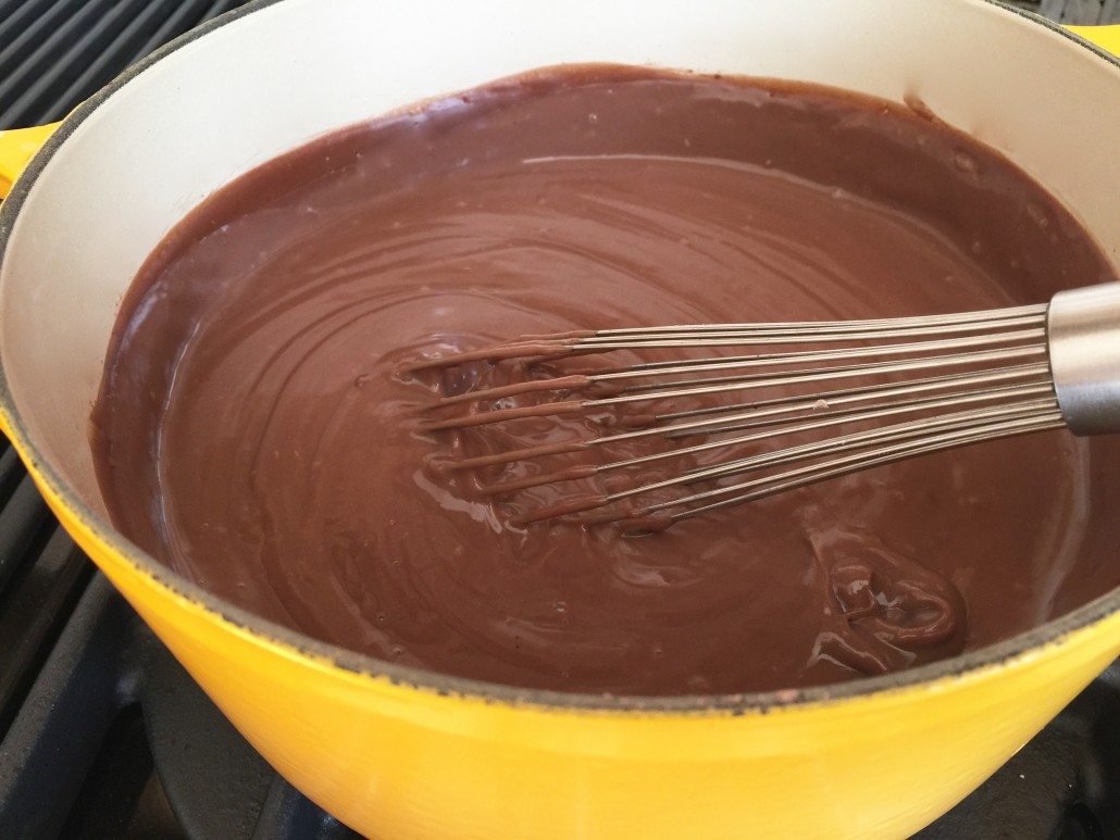 Cooking of the Easy Chocolate Pudding Recipe