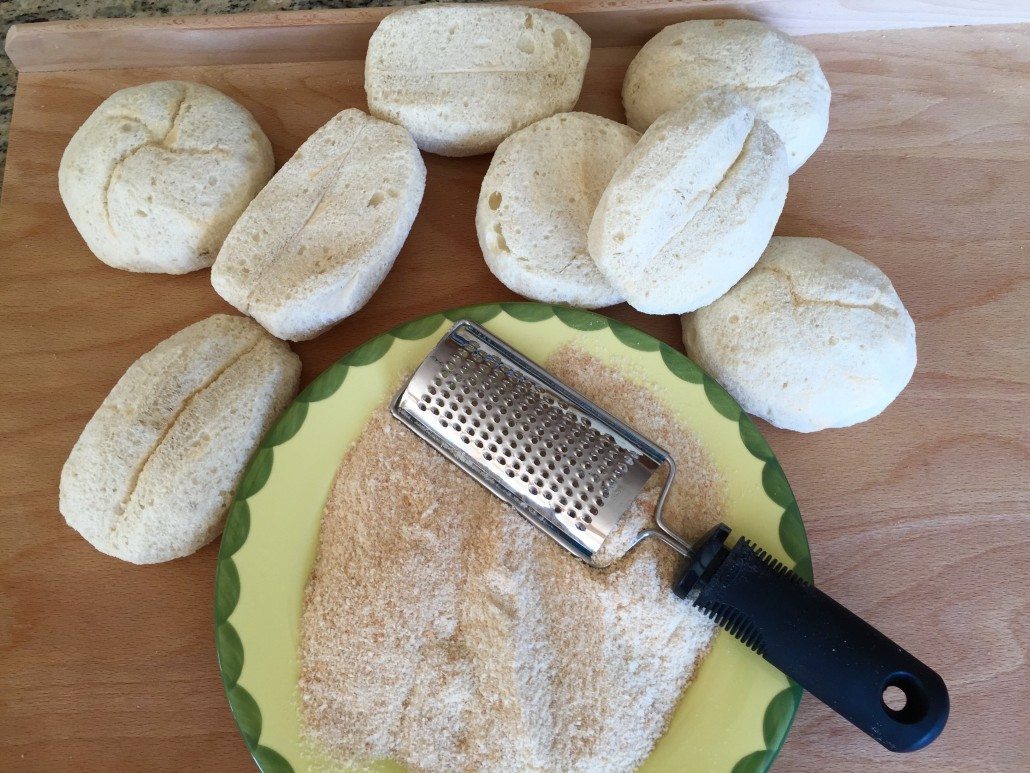 Preparation Traditional German Bread Patties Recipe