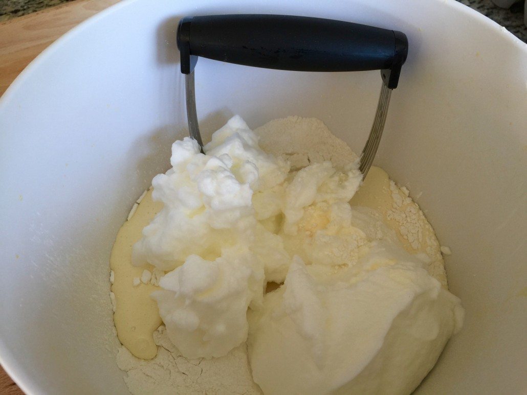 preparation of the German mocha buttercream cake recipe