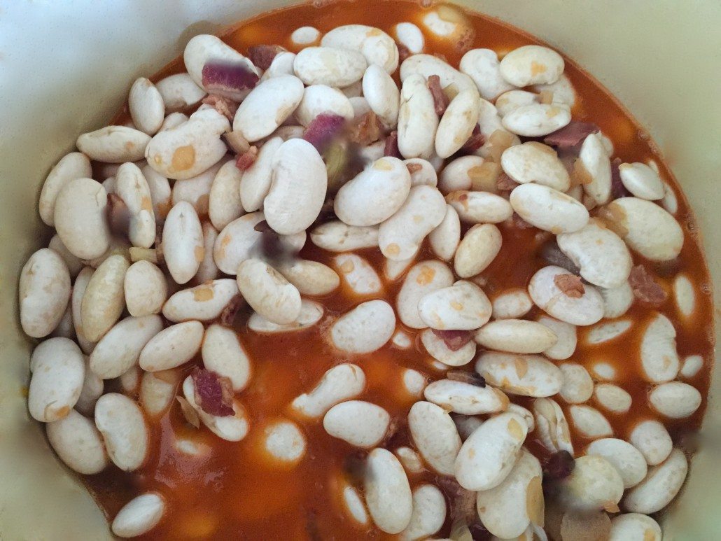 Preparation of the White Bean Soup