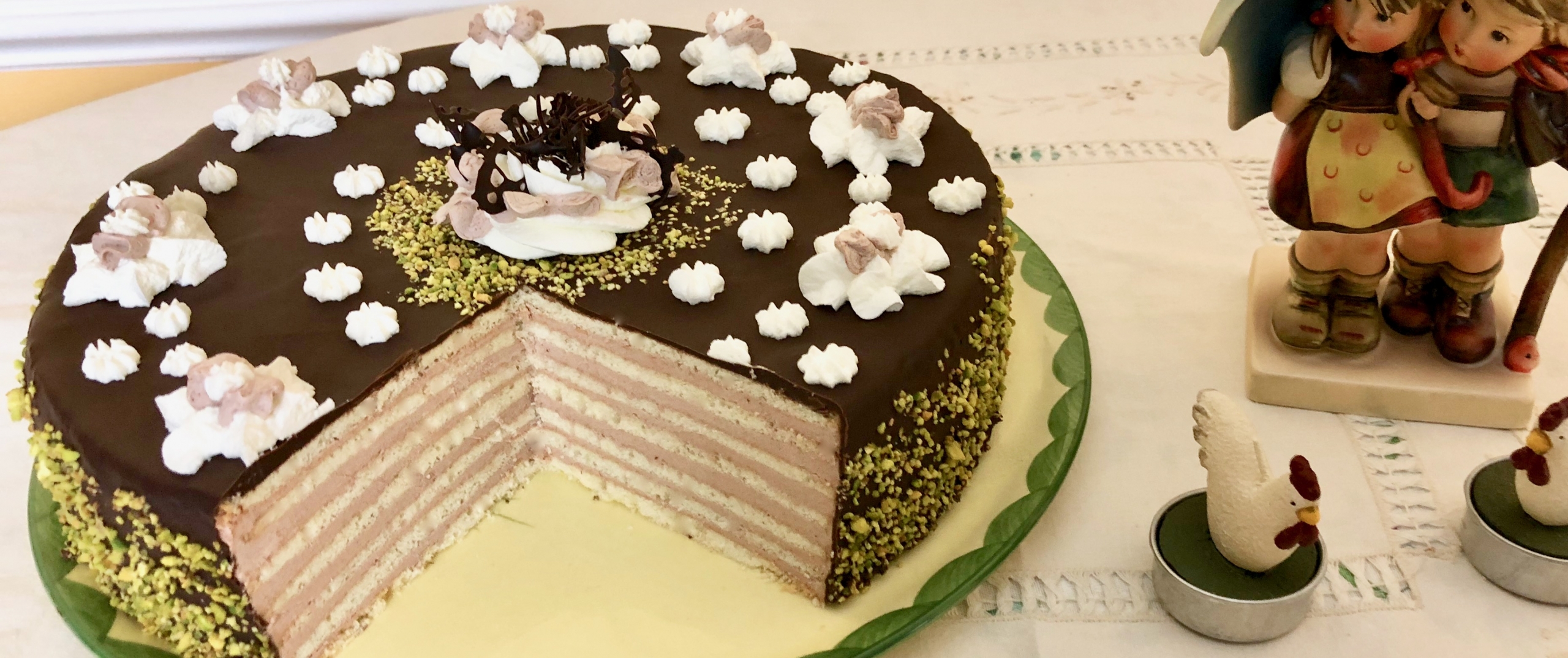 German Chocolate Torte – Oma's Schokotorte